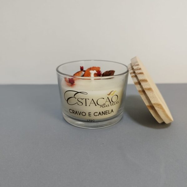 Vela aromática Cravo e Canela 100g Cravo e Canela Estação das Velas 3